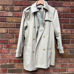 Lands' End Classic Tan Coat
